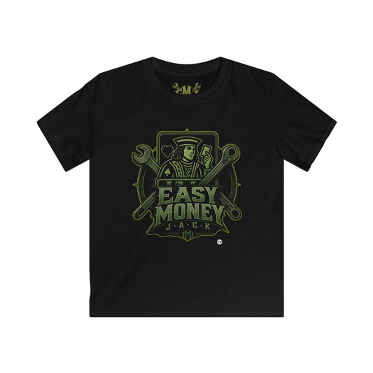 Kids Tee — 'Easy Money Jack' JOAT graphic shirt