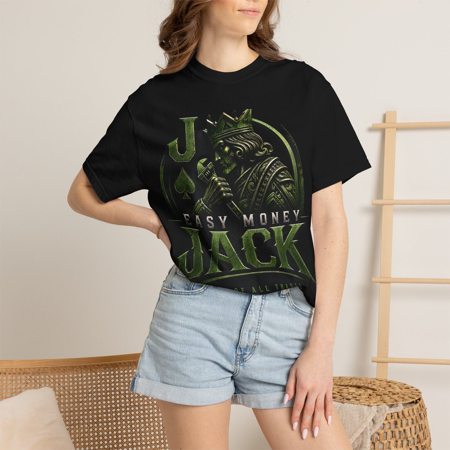 Easy Money Jack T‑Shirt — J.O.A.T. Goat Graphic Tee