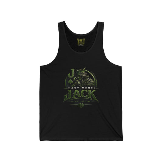 GOAT Shield Tank Top — 'J.O.A.T.' Graphic Athletic Jersey Tank