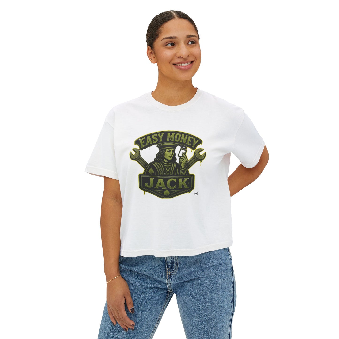 Inspired • Hard Working • Supportive Women's Boxy Tee