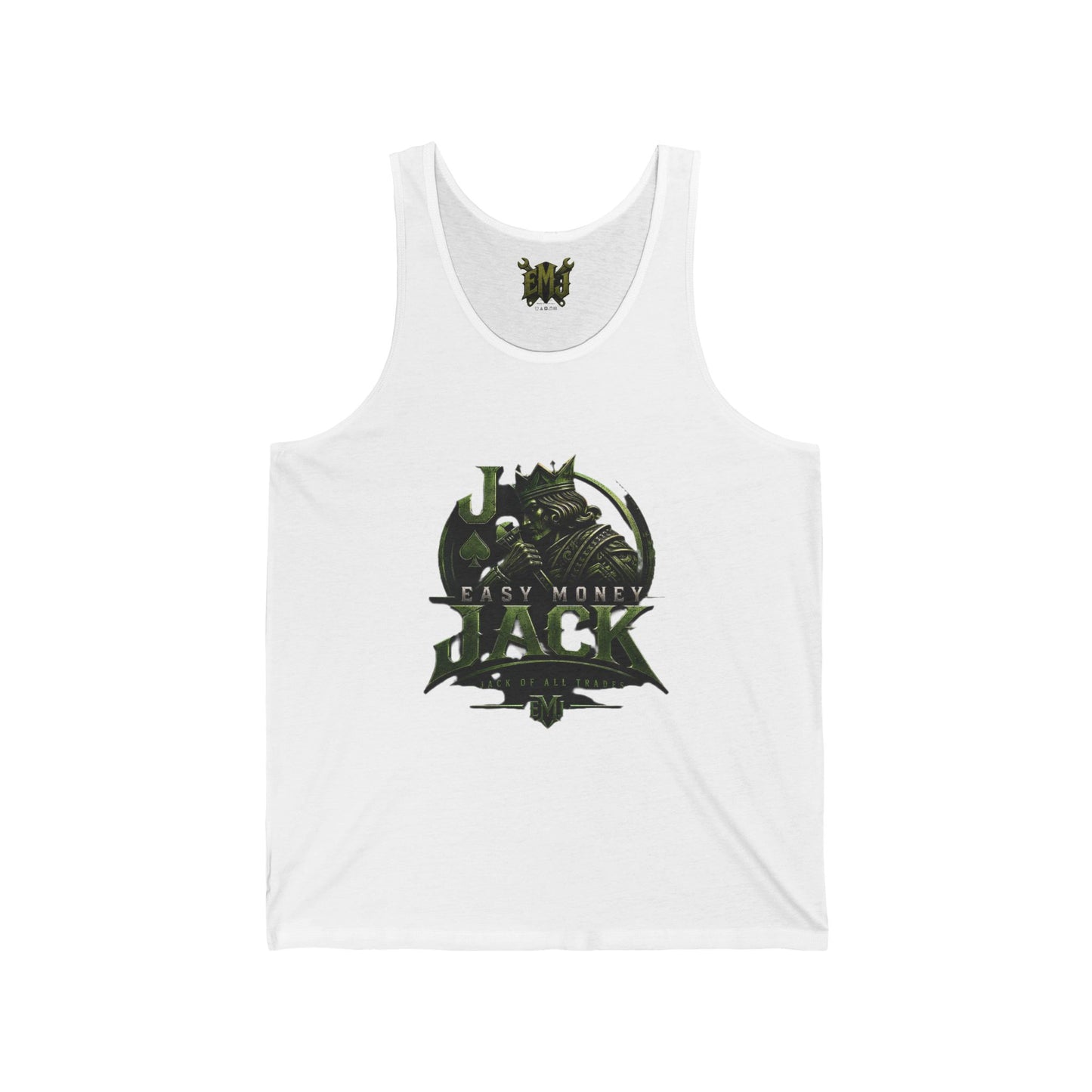 GOAT Shield Tank Top — 'J.O.A.T.' Graphic Athletic Jersey Tank