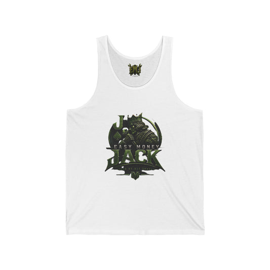 GOAT Shield Tank Top — 'J.O.A.T.' Graphic Athletic Jersey Tank