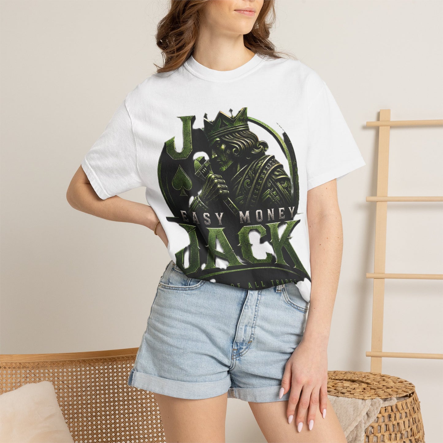 Easy Money Jack T‑Shirt — J.O.A.T. Goat Graphic Tee
