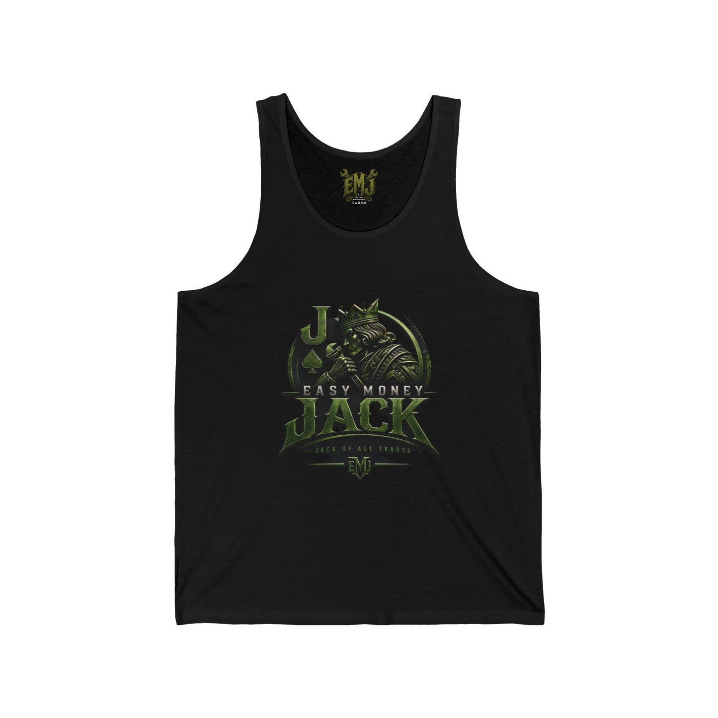 GOAT Shield Tank Top — 'J.O.A.T.' Graphic Athletic Jersey Tank